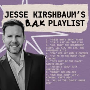 Jesse Kirshbaum's Playlist